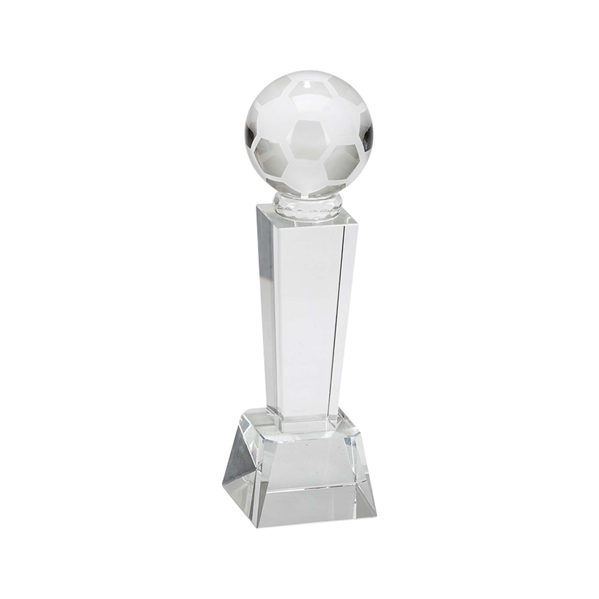 Picture of Creative Gifts International 004791 8.75 in. Optic Obelisk Soccer Trophy