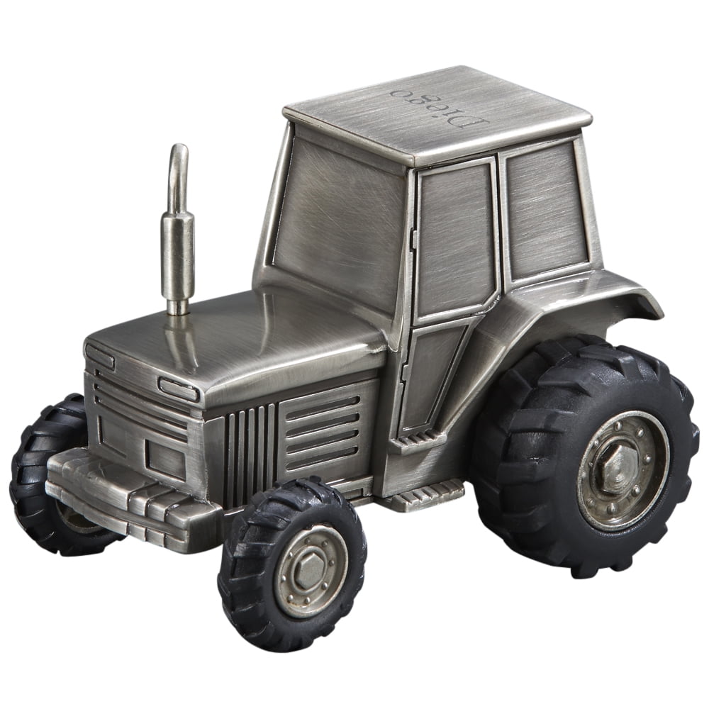 Picture of Creative Gifts International 026674 3 x 3.25 x 3.75 in. Tractor Bank - Polished