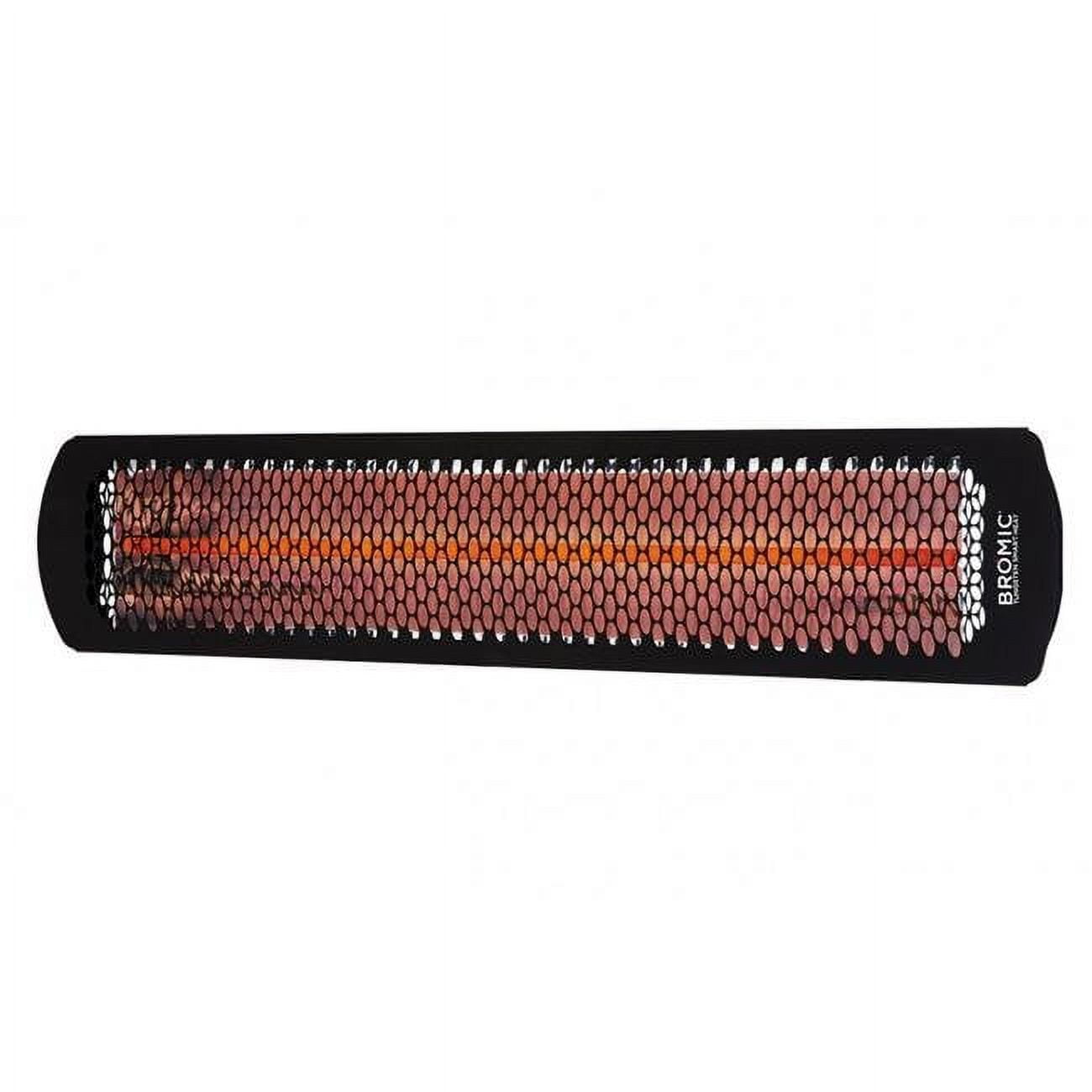 Picture of Bromic BH0420031 3000W Tungsten Smart Heat Electric Outdoor Patio Heater, Black