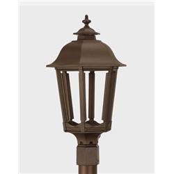 Picture of American Gas Lamp Works 1200H 13.5 x 23.75 in. The Bavarian Post Mount