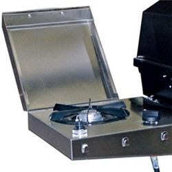 Picture of MHP SBA3-P Stainless Steel Side Burner - Liquid Propane Gas