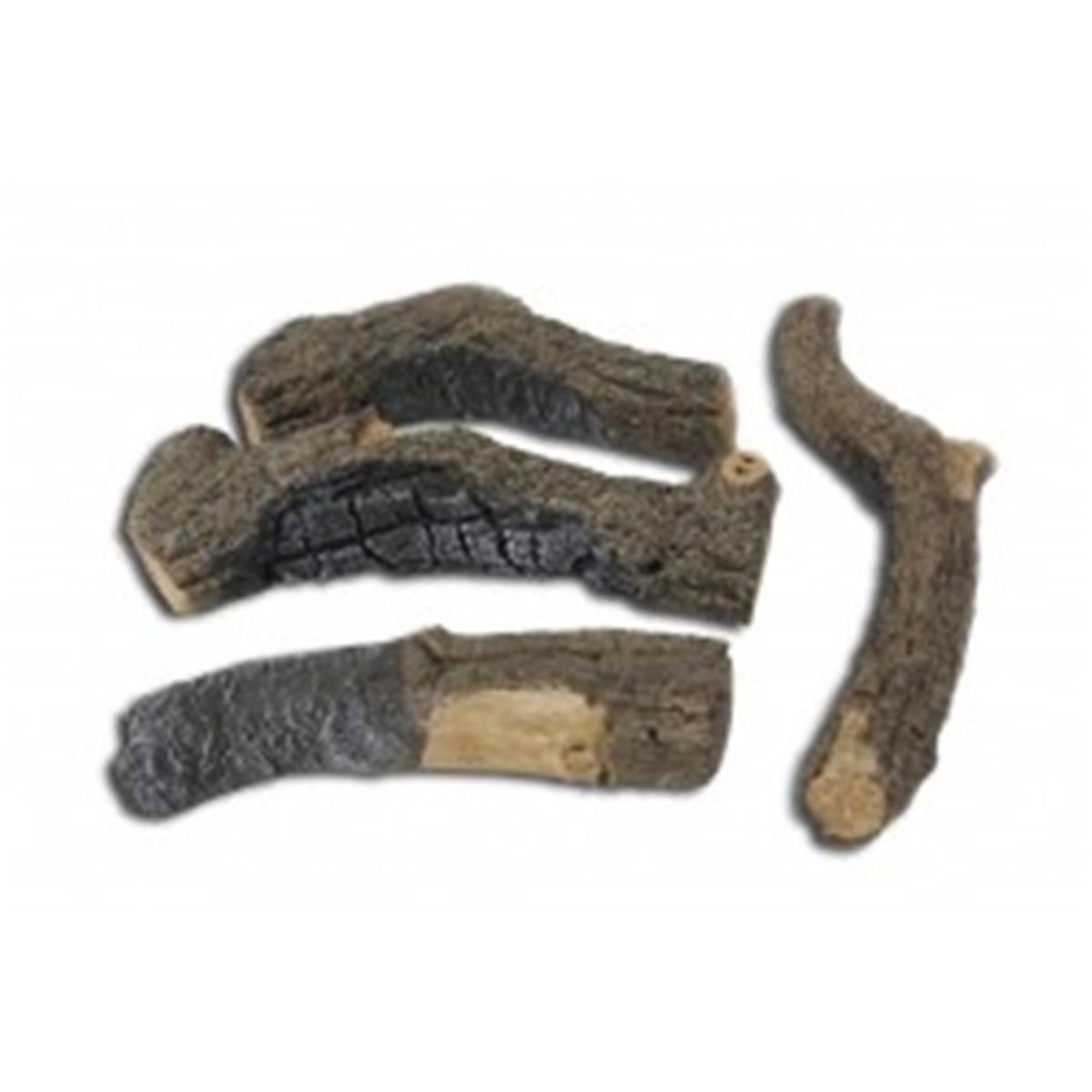 Real Fyre BDC4 Decorative Charred Branches - 4 Vacum Pack