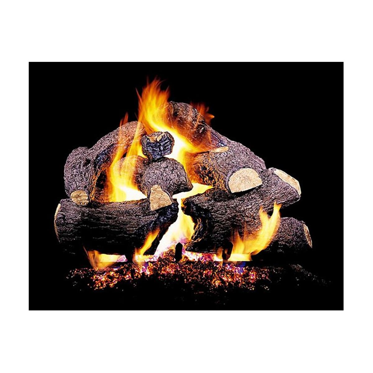 Picture of Real Fyre   CHB-18-20 18 &amp; 20 in. Charred Royal English Vented Oak Log Set