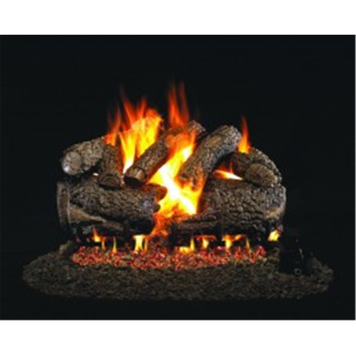 Picture of Real Fyre CHFR-16-18 16 &amp; 18 in. G10 Series Charred Frontier Oak Vent Free Log Set
