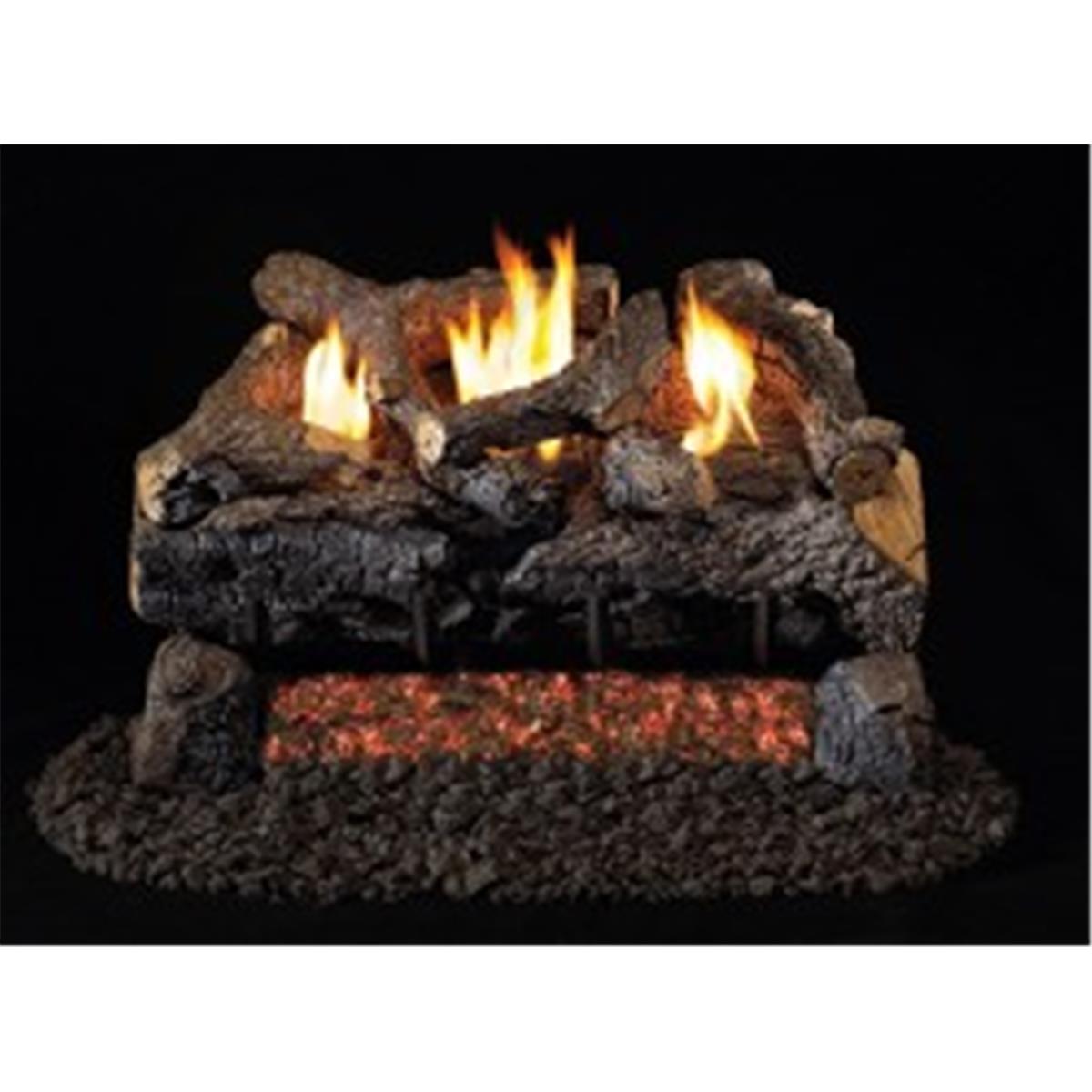 Picture of Real Fyre ECV-16-18 16 &amp; 18 in. G18 Series Evening Fyre Charred Vent Free Log Set