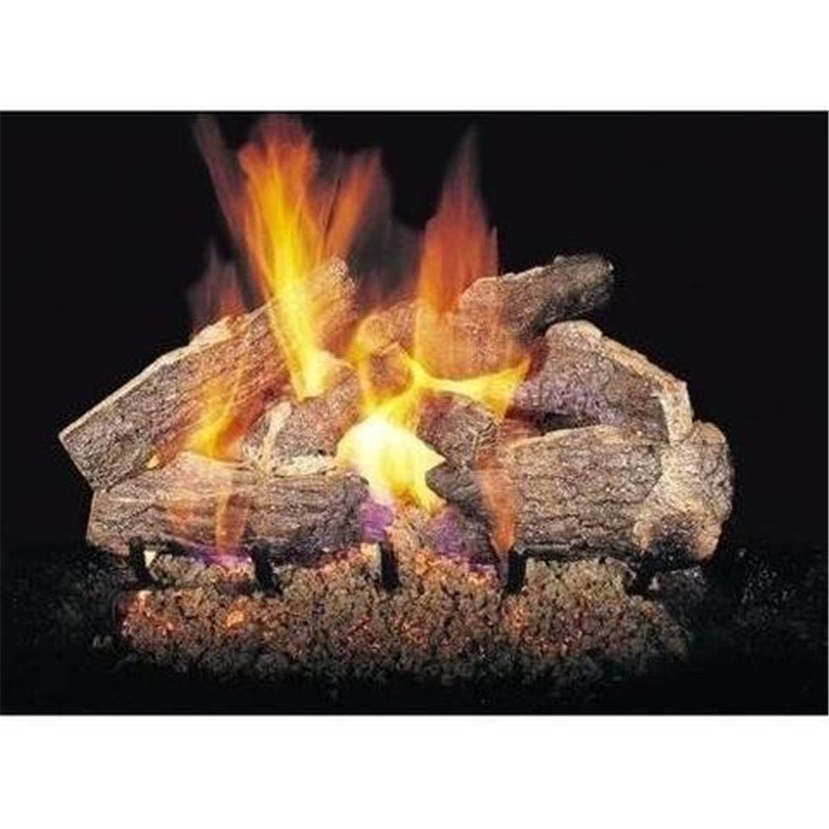 Real Fyre CHRRSO-18-20 18 & 20 in. Charred Rugged Split Oak Vented Log Set
