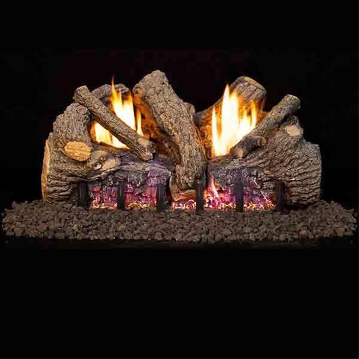 Picture of Real Fyre FTO-18 18 in. G19A Series Foothill Oak Vent Free Log Set