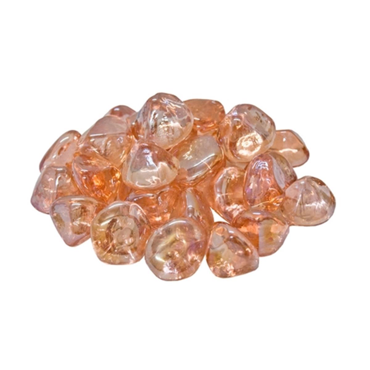 Real Fyre GLD-10J-R 10 lbs Jar Diamond Nuggets - Rose