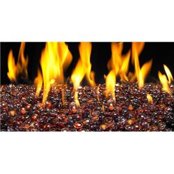 Real Fyre GLG-10J-A 10 lbs Jar Fyre Gems - Deep Amber
