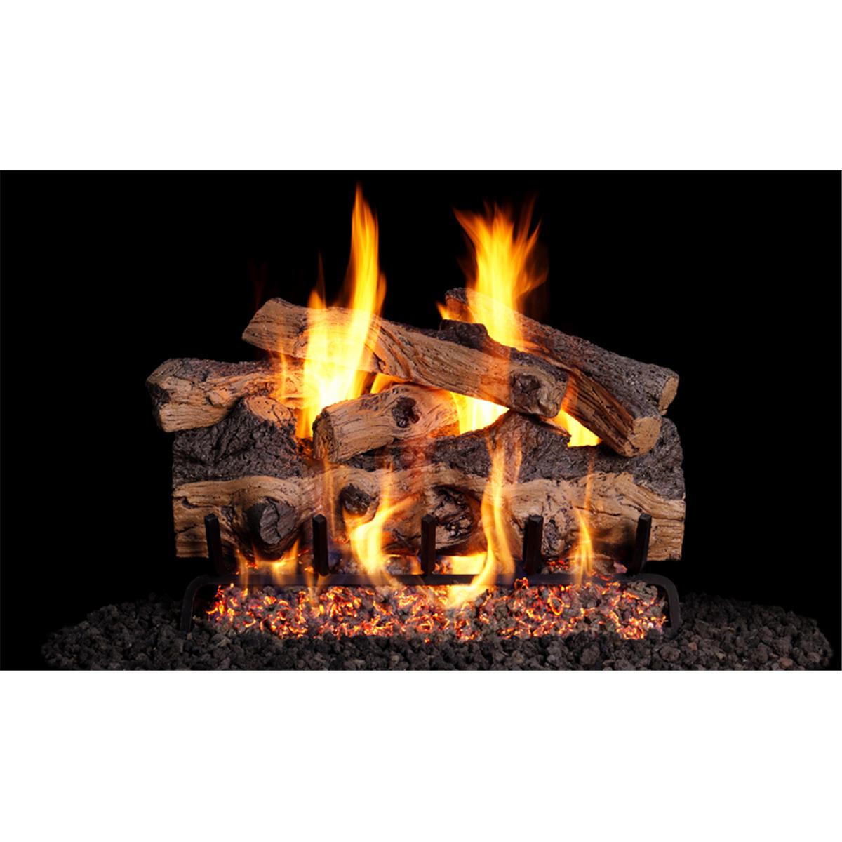 Real Fyre  24 in. Gnarled Split Oak Vented Log Set