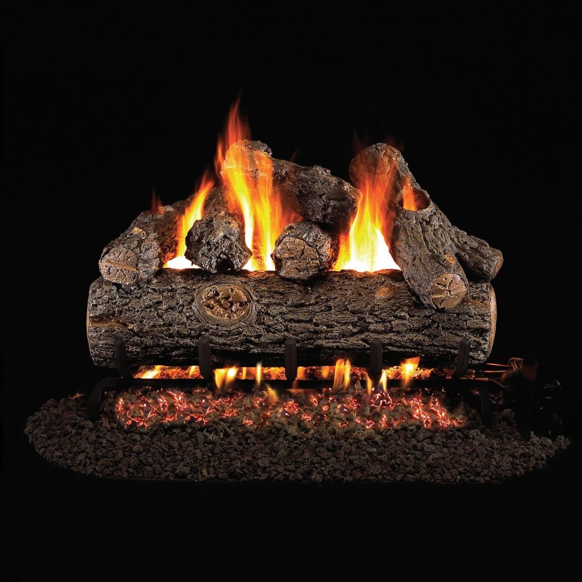 Real Fyre  24 in. Golden Oak Designer Plus Vented Log Set