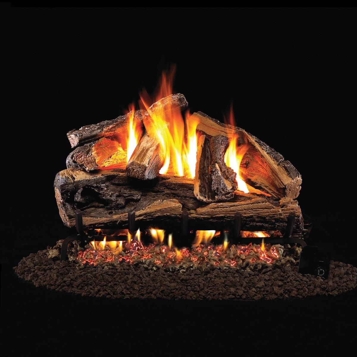 Real Fyre RRSO-30 30 in. Rugged Split Oak Vented Log Set