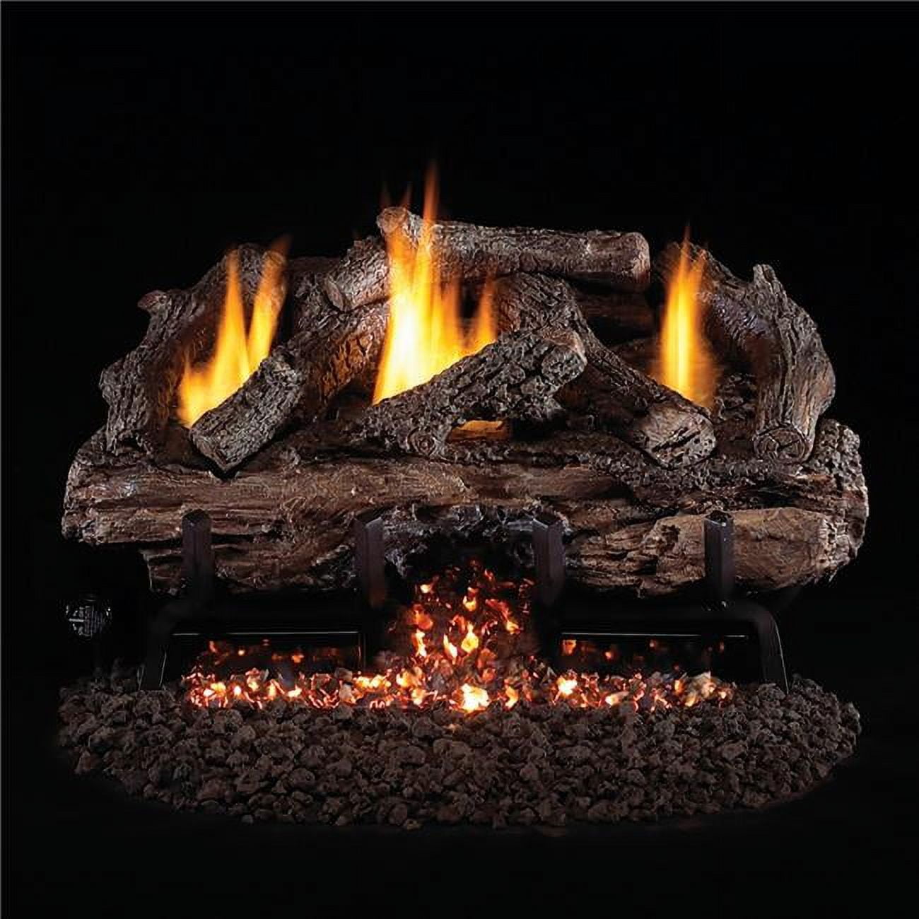 Picture of Real Fyre CHAS-30 30 in. G10 Series Charred Aged Split Vent Free Log Set