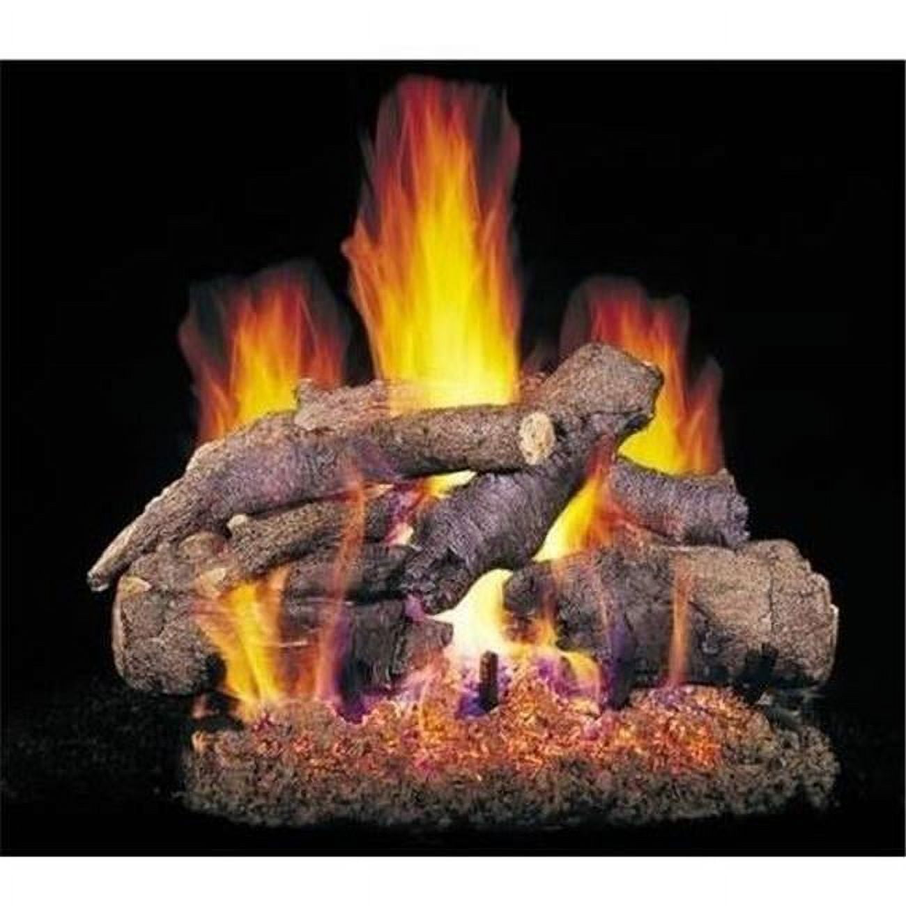Picture of Real Fyre CHA0-24 24 in. Charred American Vented Oak Log Set