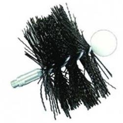 Picture of RUTLAND Chimney Sweep 3 inch Round Poly Pellet Stove Brush - 1/4-20 Thread