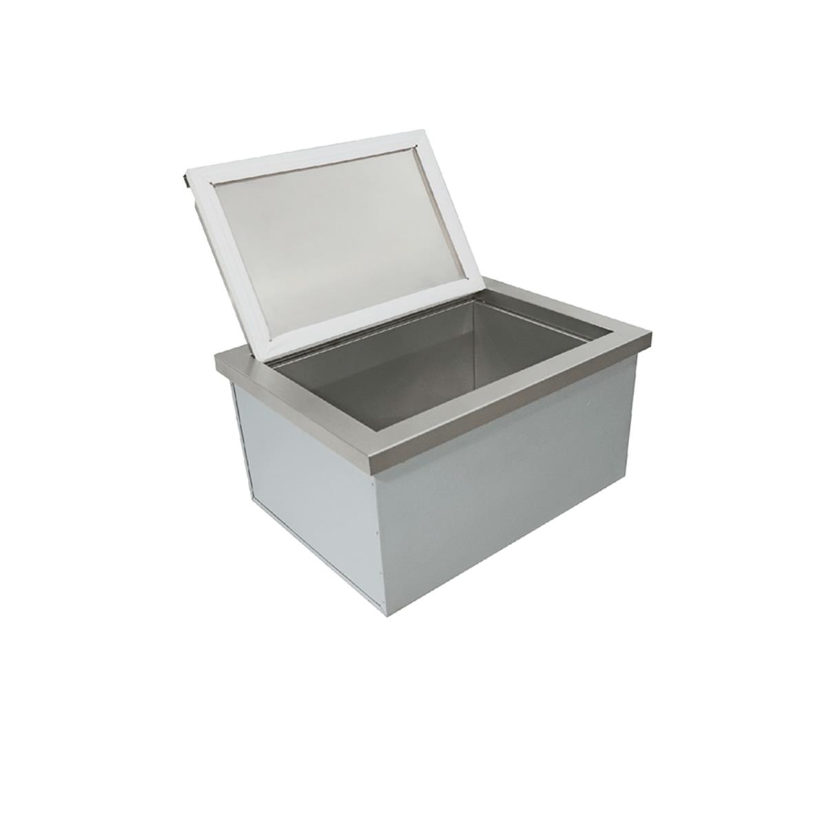 Picture of RCS VIC2 Valiant Stainless Steel Drop-In Cooler Ice Container with Removable Lid