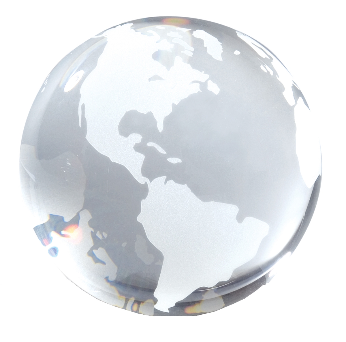 85007 Opti-Crystal Globe Paperweight