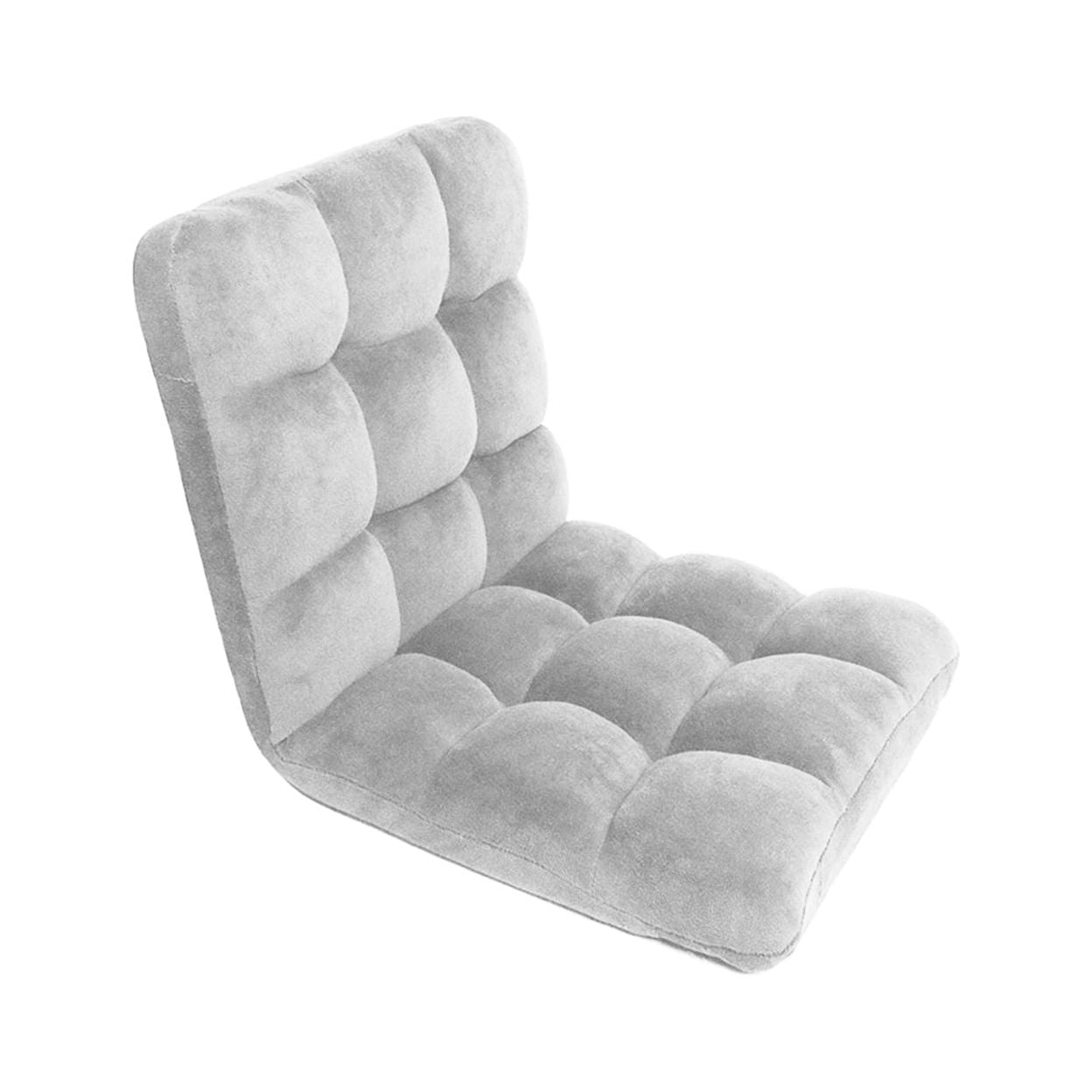 Picture of Luxury Bedding FRC2743-US Urban  Microfiber Modern Contemporary Armless Quilted Grey Recliner Chair