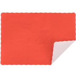 Picture of Laminated LP125 10 x 14 in. Red Placemats - Case of 1000