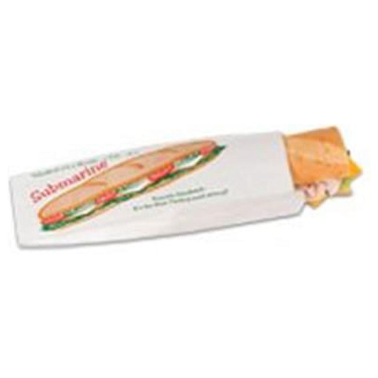 Picture of Bagcraft 300435 4.5 x 2 x 14 in. Submarine Sandwich Bag - Case of 1000