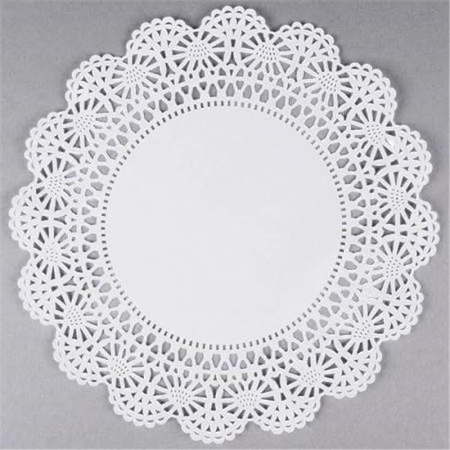 Picture of Hoffmaster 500238 10 in. White Cambridge Lace Doilie - Case of 1000
