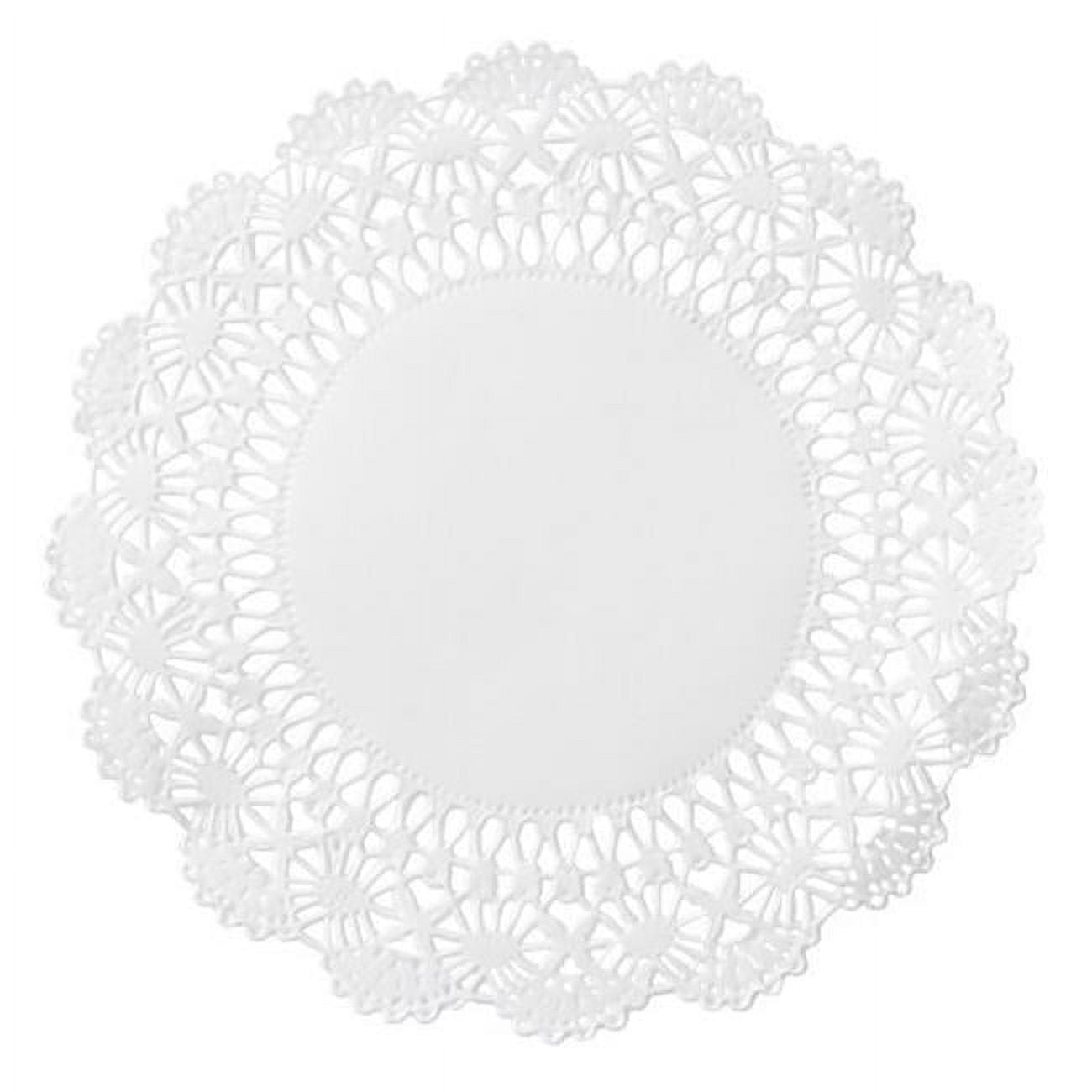Picture of Hoffmaster 500233 CPC 4 in. Cambridge Lace Paper Doilies, White - Case of 1000
