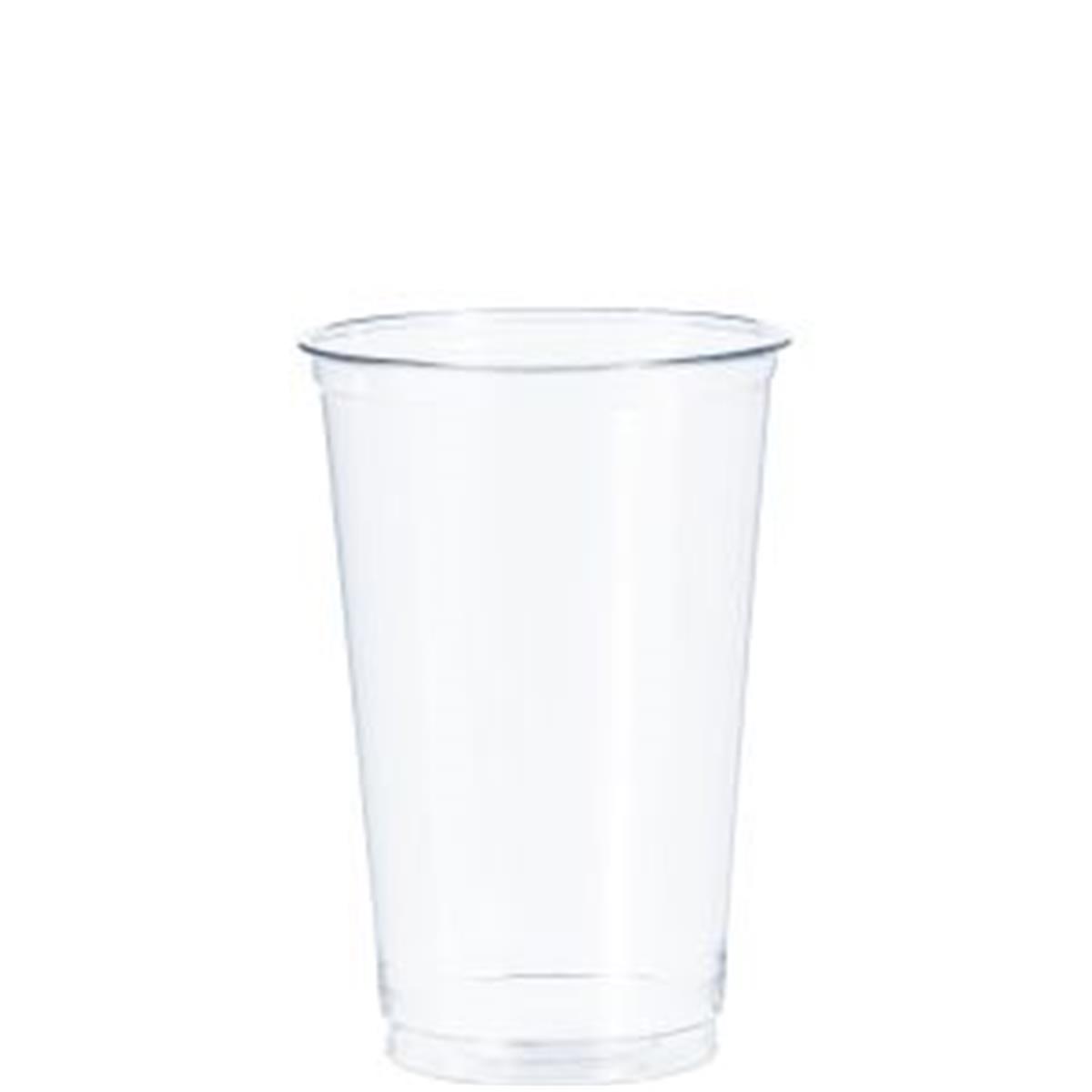 Picture of Dart TN20 CPC 20 oz Solo Ultra Straight Wall Cup Pet&#44; Clear - Case of 1000