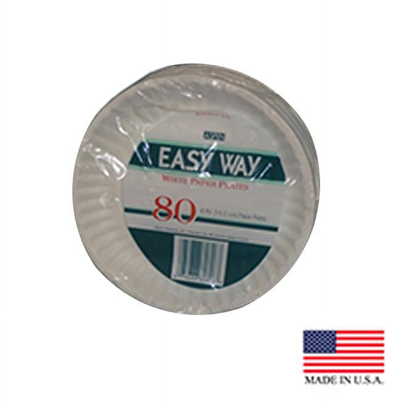 Picture of Aspen Products 80806 PE 6 in. Uncoated Paper Plate - Case of 1120