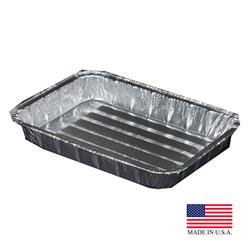 Picture of Durable 703200 PE Mini Broiler Foil Tray - Case of 500