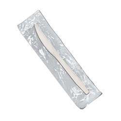 Picture of D & W Fine Pack & NPPC IEKW PE White Medium Weight Wrapped Polypropylene Knife - Case of 1000