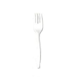 Picture of Direct Link & NPPC 11921W-P2FW PEC White Heavy Weight Polypro Bulk Fork - Case of 1000