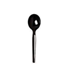 Picture of Direct Link & NPPC 11924B PEC Black Heavy Weight Polypro Soup Spoon - Case of 1000