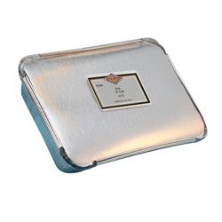 Picture of Convenience Packs 1236-72CB PEC 2 lbs Aluminium Oblong Pan with Board Lid Combo - Case of 216