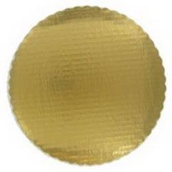 Picture of Vineland Packaging RP 16574 PEC 12 in. Gold Laminated Corrugated Circle - Case of 100
