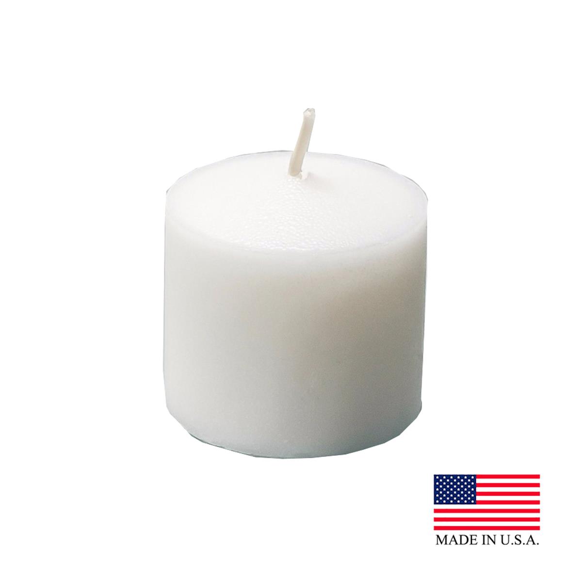 Picture of Paramold 510-72-4 PE White 10 Hour Votive Candles - Pack of 288