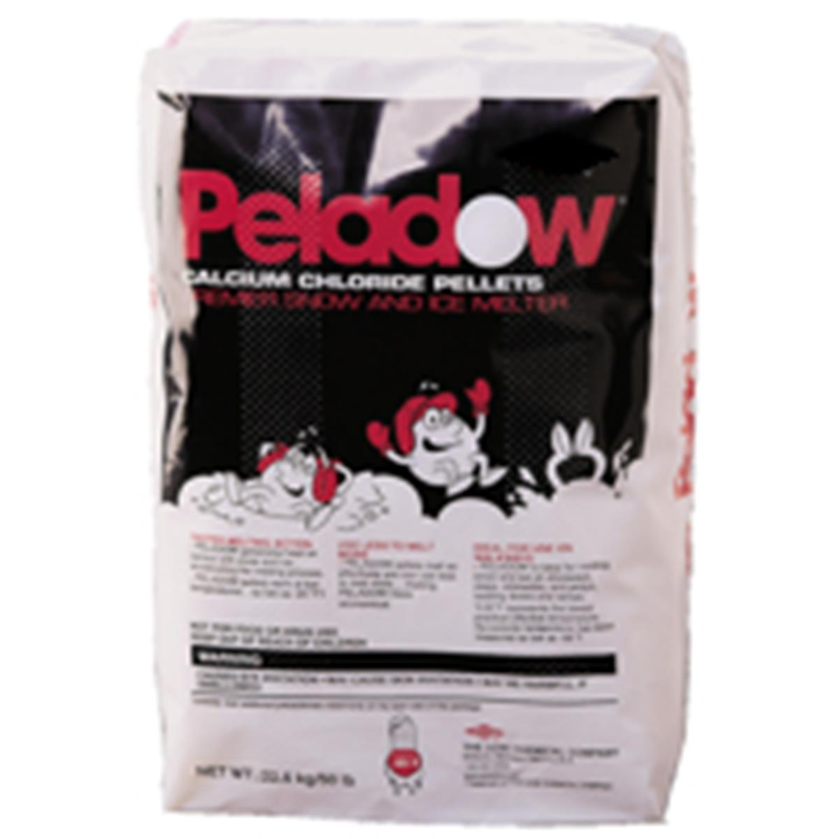 Picture of Deicing Depot 84173 PE Bag Peladow Ice Melt Calcium Chloride Pellets&#44; 50 lbs - Case of 1