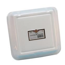 Picture of Convenience Packs 1224 PE 9 x 9 in. White Foam Hinged Container - Case of 48