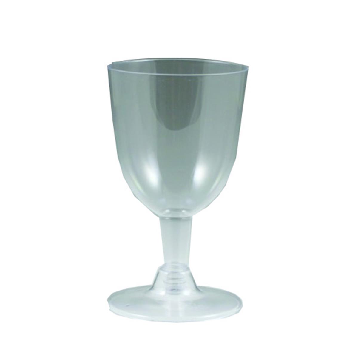 Picture of Maryland Plastics MPI92200 PE 5 oz 2 Piece Clear Soveriegn Wine Glass - Case of 240