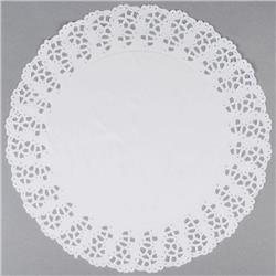 Picture of Hoffmaster 500260 R3J 16.5 in. Kenmore Lace Doilie&#44; White - Case of 500