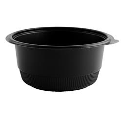 Picture of Anchor Packaging 4607240 R3J 40 oz 7 in. M7240B Incredible Polypropylene Round Bowl, Black - Case of 252