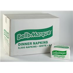 Picture of Bellemarque 00407 R3J 12 x 11.5 in. 1-Ply Kraft Tug-Tight Lunch Paper Napkin - Case of 6000
