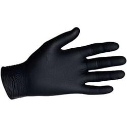 Picture of Prime Source Private Label File 75001113 R3J Basics Nitrile Powder Free Gloves, Black - Medium - Case of 1000