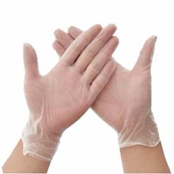 Picture of Prime Source Private Label File 75006009 R3J Basic Vinyl Powder Free Small Glove, Clear - Medium - Case of 1000