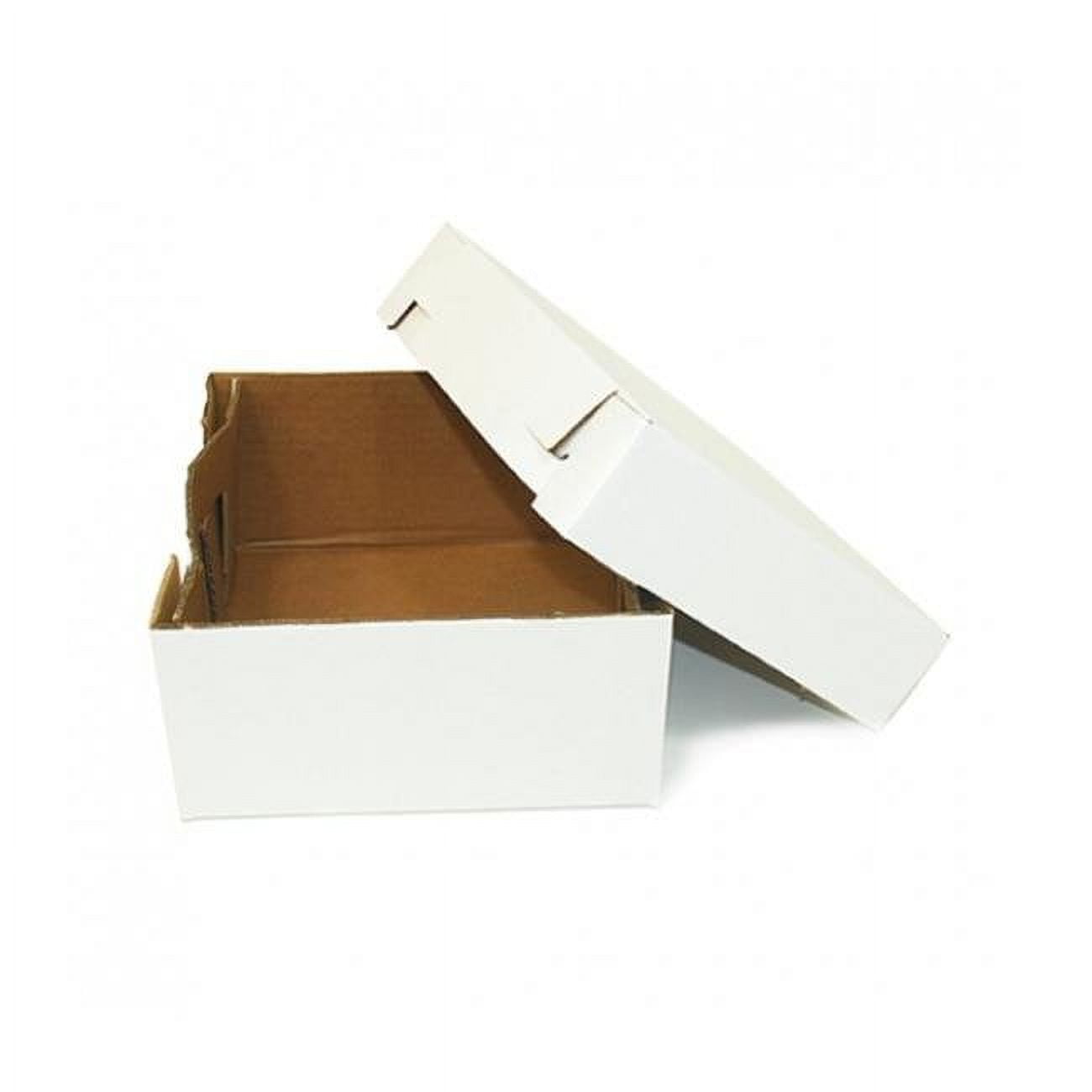 Picture of CPC 14146 CPC 14 x 14 x 6 in. Two Piece Corrugated Cake Box  White - Case of 25