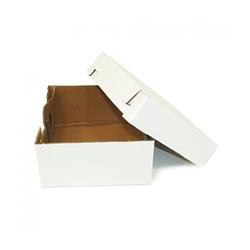 Picture of CPC 18187 CPC 18 x 18 x 7 in. Two Piece Corrugated Cake Box  White - Case of 25