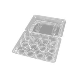 Picture of INLINE PLASTICS SLP34 Mini Muffin Hinged - Case Of 250