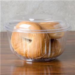 Picture of Dart Container PET32BCD Plastic Salad Bowl with Clear Dome Lid- Case of 252