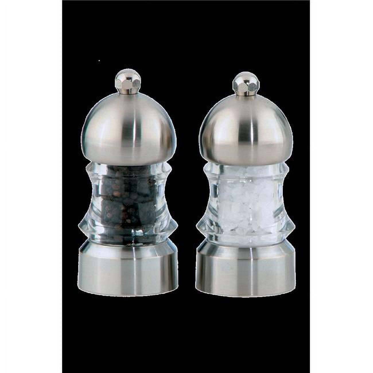 Picture of Chef Specialties 1572 3.5 in. Metro Pepper Mill Salt Mill Set