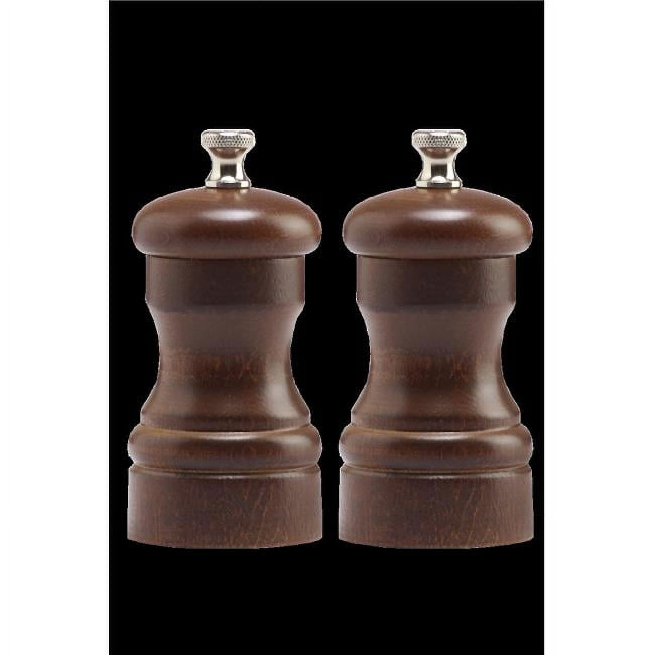 Picture of Chef Specialties 4102 4 in. Capstan Pepper Mill Salt Mill Set