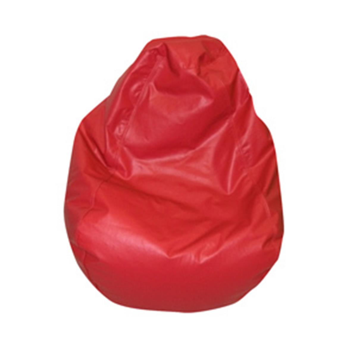 Picture of Childrens Factory CF610-032 Tear Drop Bean Bag&#44; Red